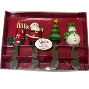 Bella Casa Holiday Spreader Set NWT